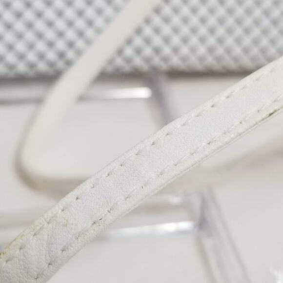 Vintage Glam Whiting & Davis Metal Mesh Evening Bag White - Picture 12 of 16